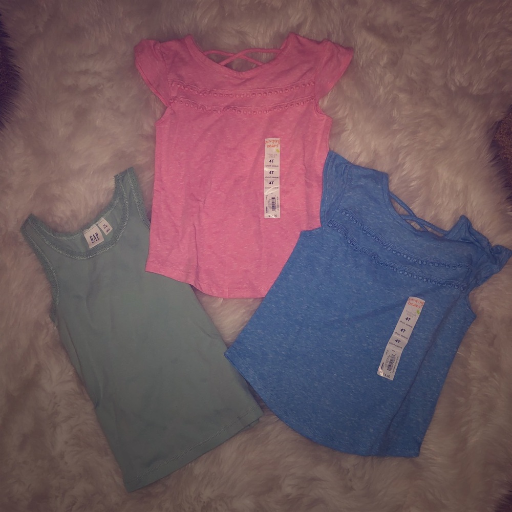 Toddler girls - 4t tops